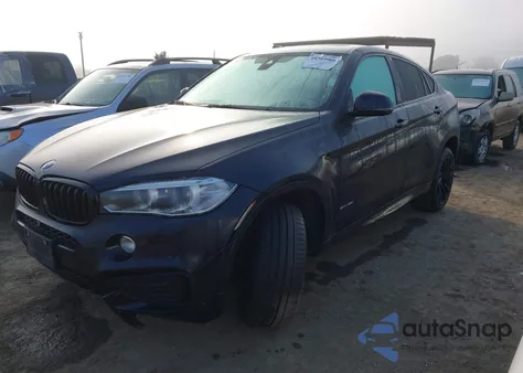2018 BMW X6 Sdrive35I z USA, uszkodzony, nr VIN 5UXKU0C55J0G81280